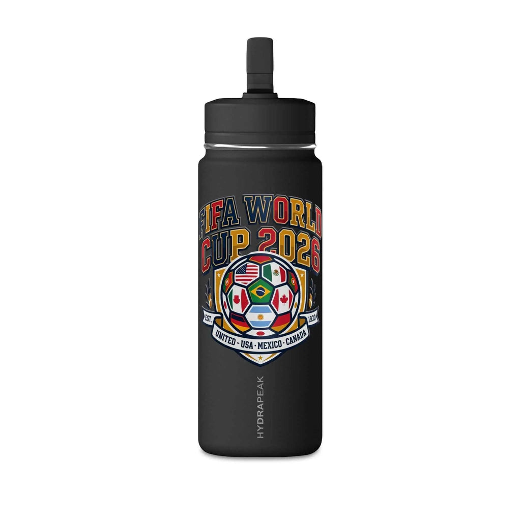 FIFA World Cup 2026 Stainless Steel Water Bottle – 20oz Soccer Fan Bottle