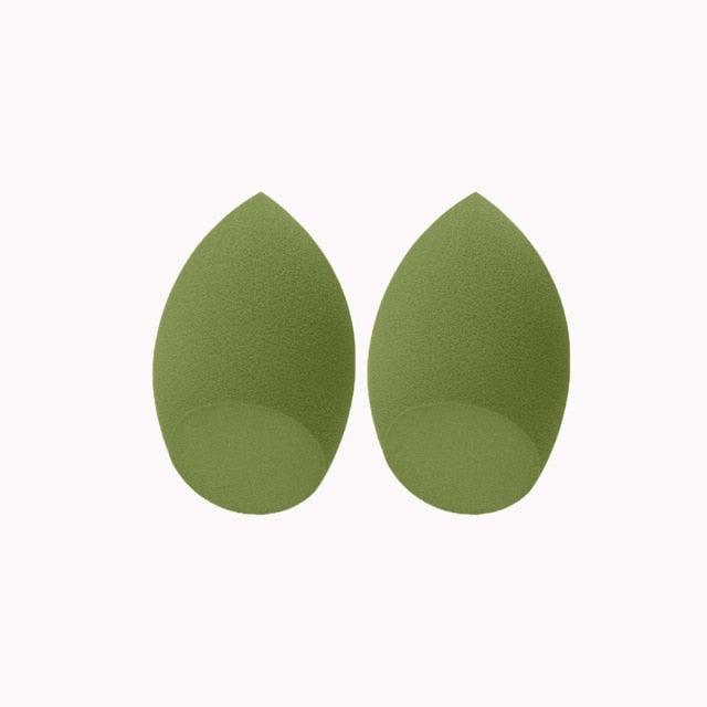 New Makeup Sponge Beauty Egg Face Powder Cream Sponges Cosmetic Puff Powder Makeup Tool Women's Elegant Cosmetic Set
