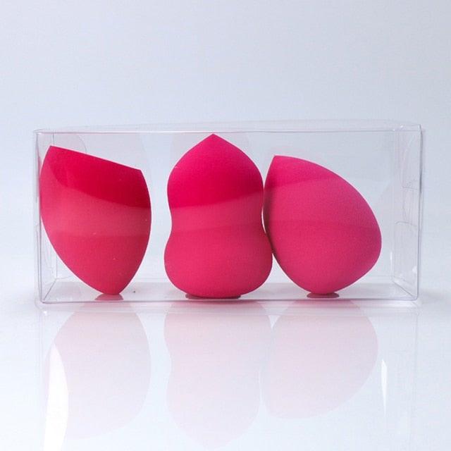 New Makeup Sponge Beauty Egg Face Powder Cream Sponges Cosmetic Puff Powder Makeup Tool Women's Elegant Cosmetic Set
