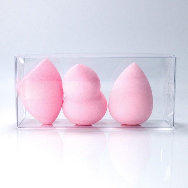 New Makeup Sponge Beauty Egg Face Powder Cream Sponges Cosmetic Puff Powder Makeup Tool Women's Elegant Cosmetic Set