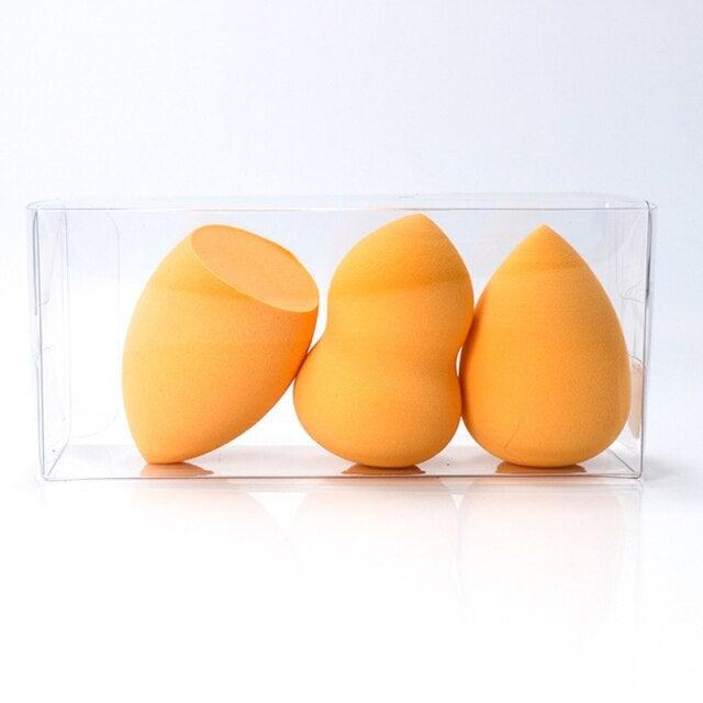 New Makeup Sponge Beauty Egg Face Powder Cream Sponges Cosmetic Puff Powder Makeup Tool Women's Elegant Cosmetic Set