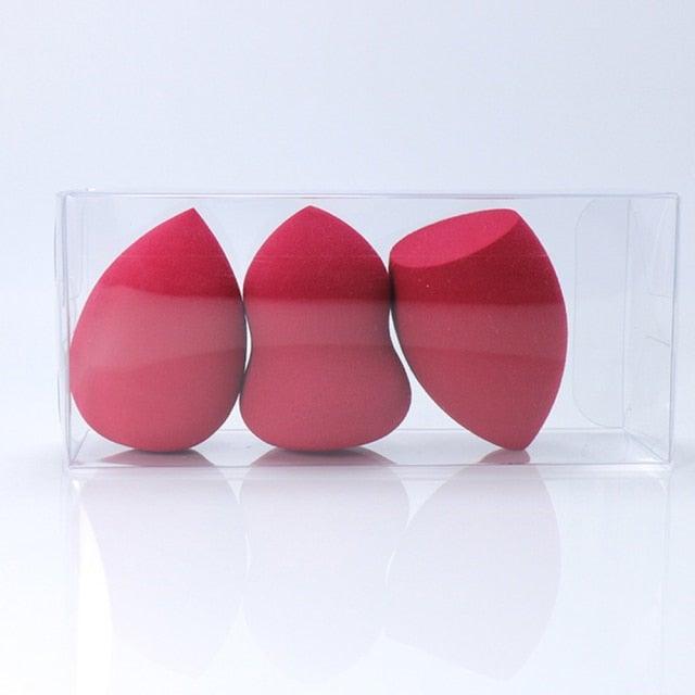 New Makeup Sponge Beauty Egg Face Powder Cream Sponges Cosmetic Puff Powder Makeup Tool Women's Elegant Cosmetic Set