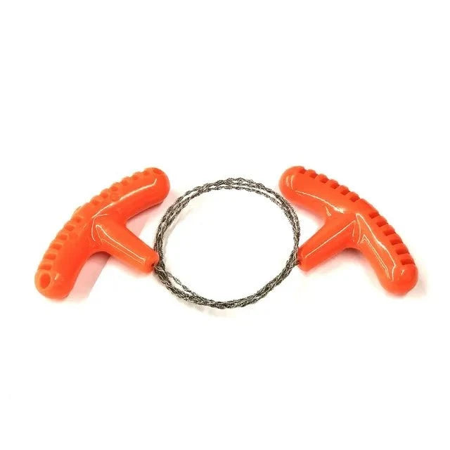 Portable Steel Wire Saw | Outdoor Survival Cutting Tool